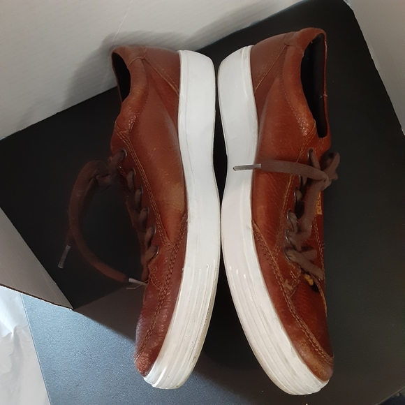 Ecco Soft 7 City Sneakers Men's 46 EU (12/12.5 U.S.) Brown Leather - Picture 8 of 12